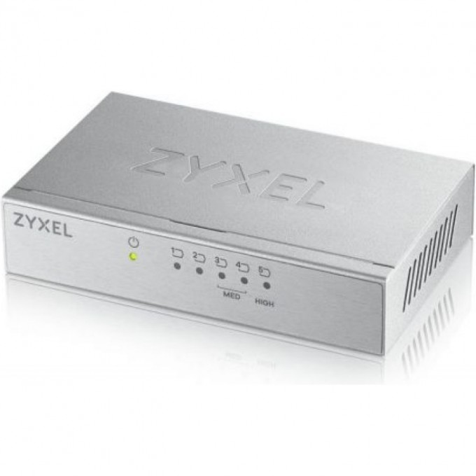 Коммутатор ZYXEL (L2) 5x1Гбит/с неуправляемый GS-105BV5-EU0101F Коммутатор ZYXEL (L2) 5x1Гбит/с неуправляемый GS-105BV5-EU0101F