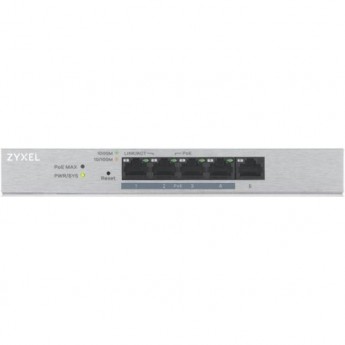 Коммутатор ZYXEL GS1200-5HP v2 GS1200-5HPV2-EU0101F 5G 4PoE 4PoE+ 60W управляемый