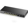 Коммутатор ZYXEL GS1900-10HP v2 8G 2SFP 8PoE 8PoE+ 77W управляемый GS1900-10HP-EU0102F