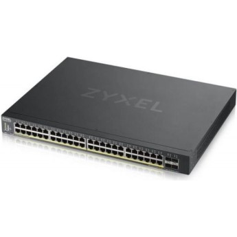 Коммутатор ZYXEL NebulaFlex XGS1935-52HP-EU0101F (L2+) 48x1Гбит/с 4SFP+ 48PoE+ 375W управляемый Коммутатор ZYXEL NebulaFlex XGS1935-52HP-EU0101F (L2+) 48x1Гбит/с 4SFP+ 48PoE+ 375W управляемый