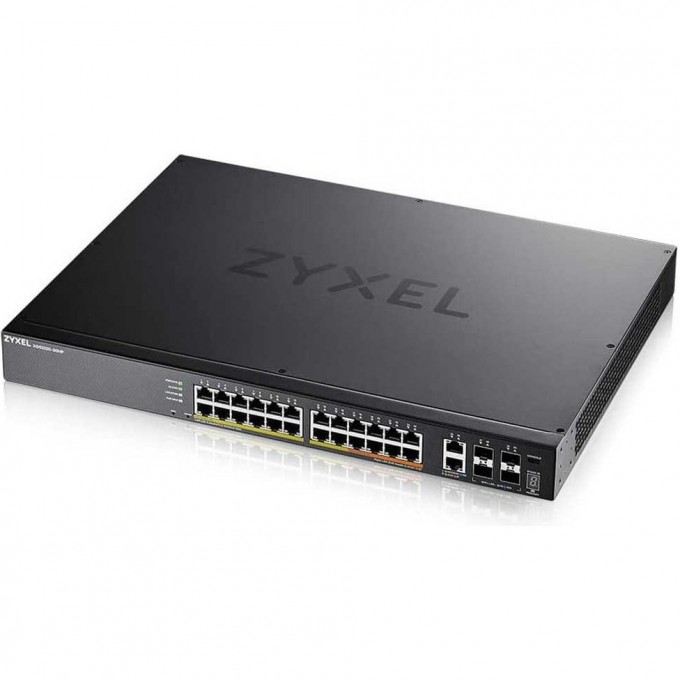 Коммутатор ZYXEL NEBULAFLEX PRO XGS2220-30 24x100Mb 24G 2x10G 4SFP 4SFP+ управляемый XGS2220-30-EU0101F