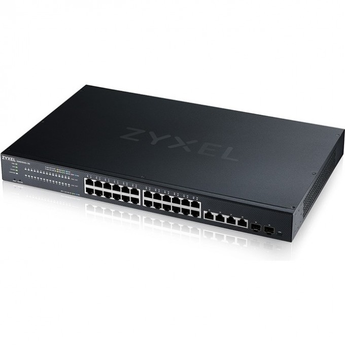 Коммутатор ZYXEL NEBULAFLEX 16x2.5Гбит/с 2SFP+ 8PoE 8PoE+ 8PoE++ 180W управляемый XMG1915-18EP-EU0101F