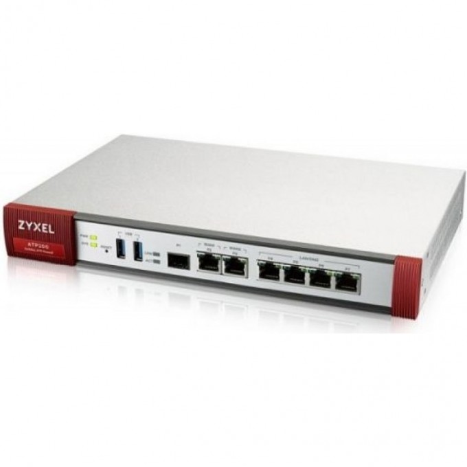 Межсетевой экран ZYXEL ZyWALL ATP200 () 10/100/1000BASE-TX/SFP ATP200-RU0102F