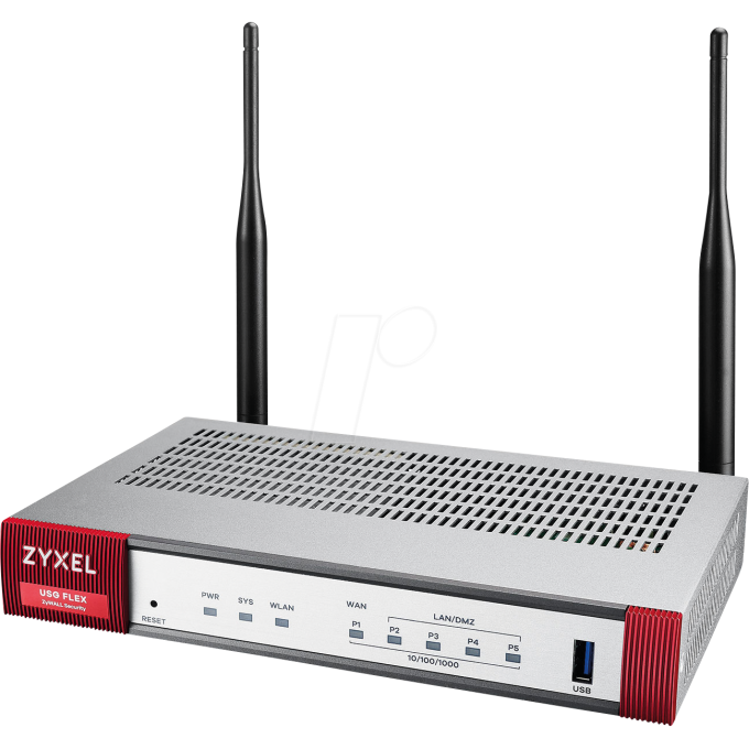 Межсетевой экран ZYXEL USG FLEX 50AX AX1800 10/100/1000BASE-TX USGFLEX50AX-EUCI01F