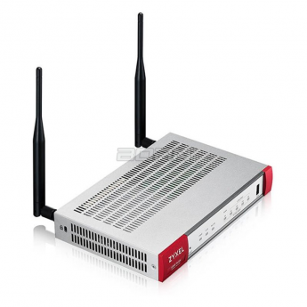 Межсетевой экран ZYXEL USG FLEX 100H (USGFLEX100H-EUCI02F) 10/100/1000BASE-TX красный